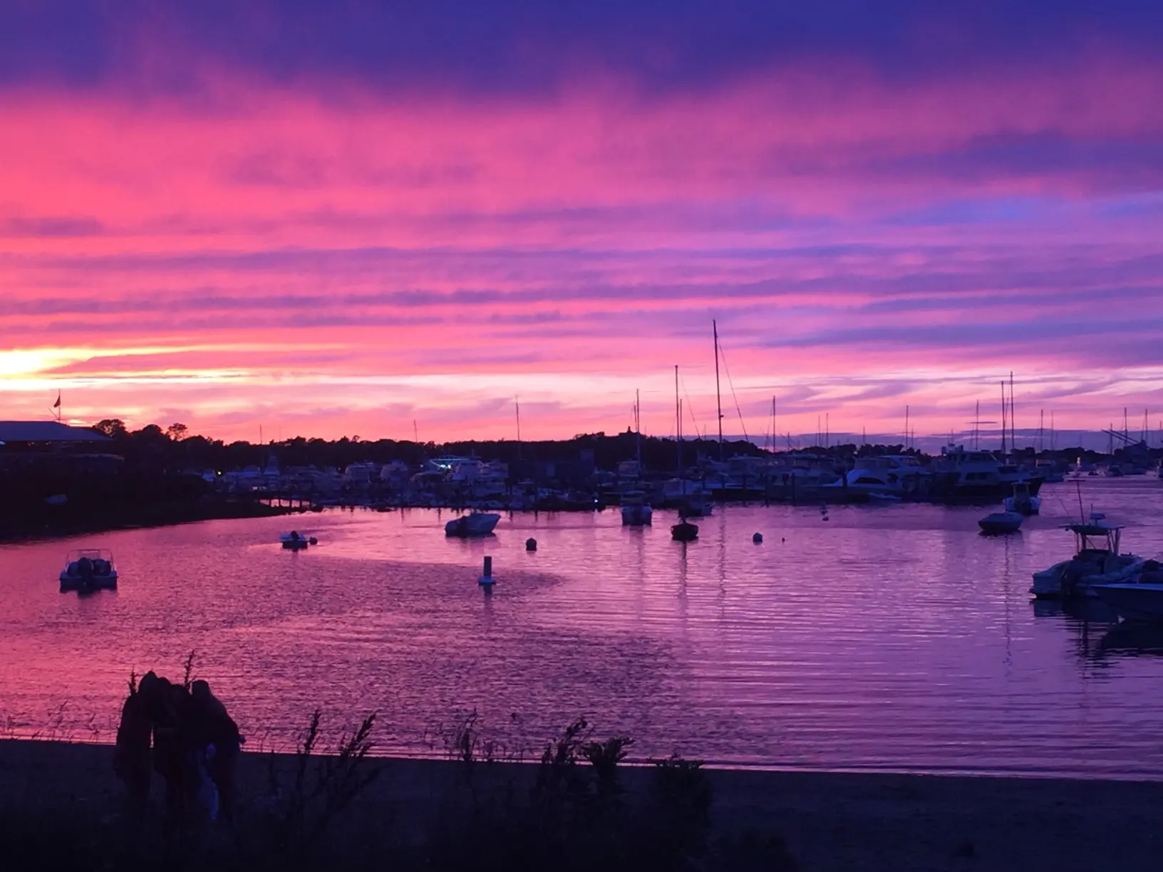 Sunset at New Harbor
